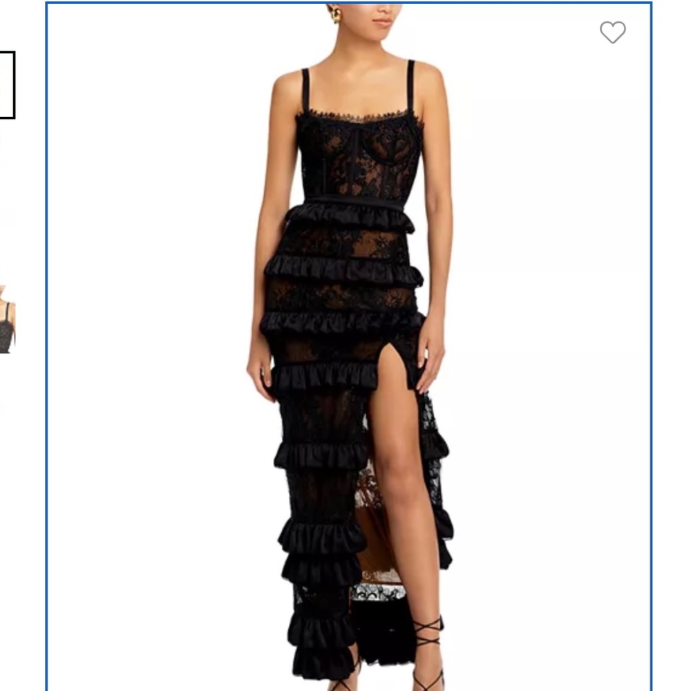 V. Chapman Cassia lace corset gown size 8